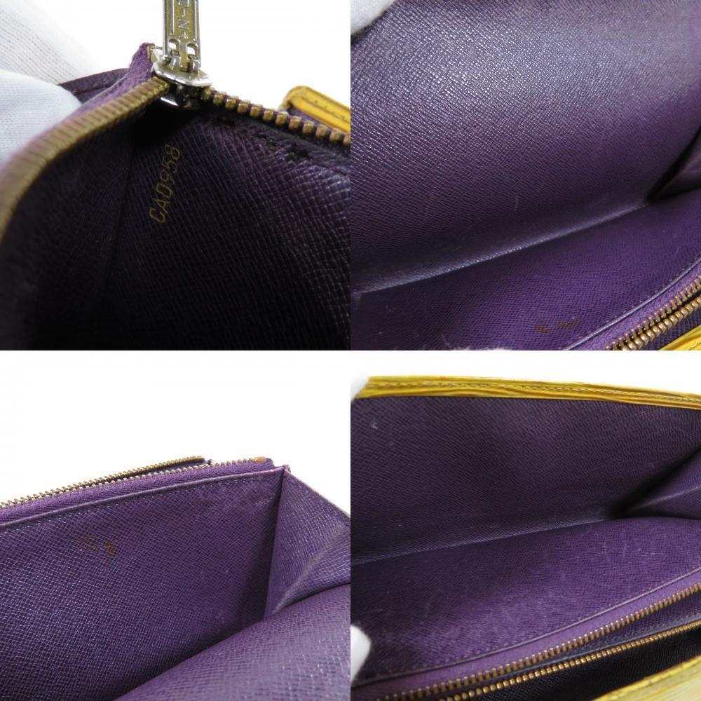 Louis Vuitton Pochette Porte Monnaie Wallet Long Wallet Epi - Picture 8 of 8